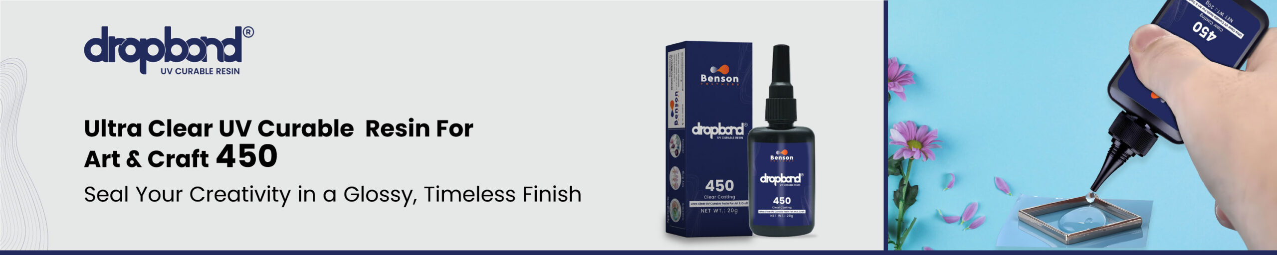 DropBond_450-Ultra-Clear-UV-Curable-Resin-For-Art-&-Craft (1) DropBond_450-Ultra-Clear-UV-Curable-Resin-For-Art-&-Craft