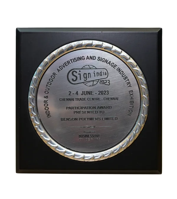 Sign India 2023 Official Certification Sign India 2023 Official Certification