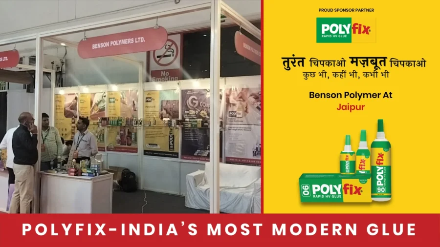 Benson Polymers Exhibited Instant Adhesive Technology at Ace Reflect Jaipur, 2026